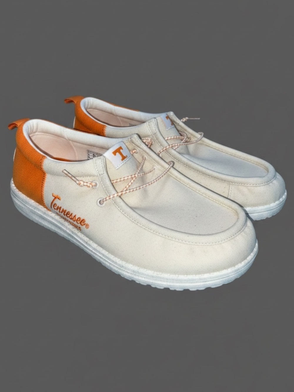 UTK Hey Dude Wally Tennessee Volunteers Slip-On Loafers Men’s US9/W11. NWOT/Box